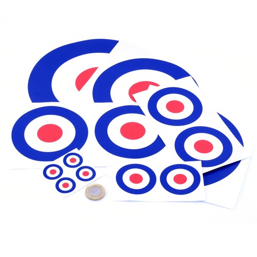 Raf roundel mod stickers - raf,