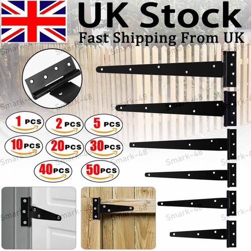 Tee hinges black zinc - tee,