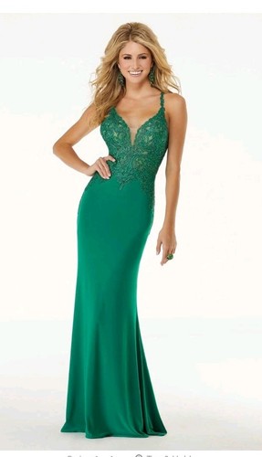 Prom dress emerald green - dress,