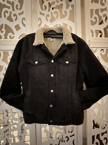 Frame denim jacket shearling - frame,