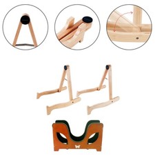 Stylish Wooden Guitar Stand Designed for Acoustic Electric Guitars and Banjos