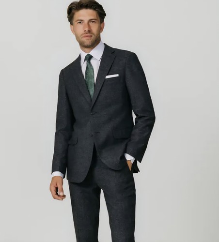 Dobell grey donegal tweed - donegal,