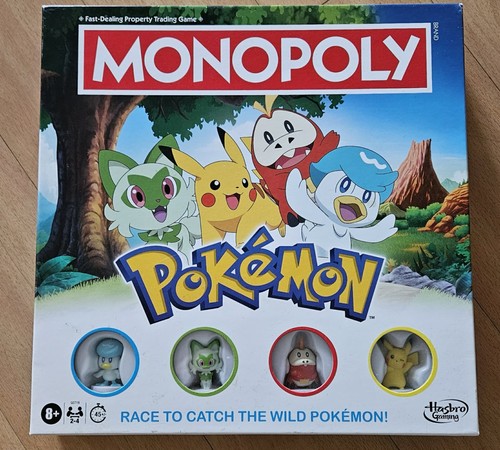 Pokemon monopoly board game - monopoly,