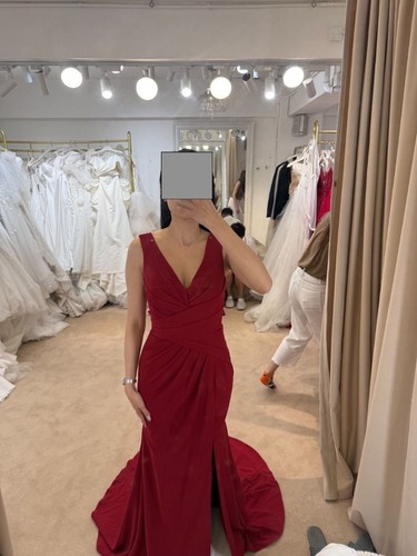 Multiway evening dress red