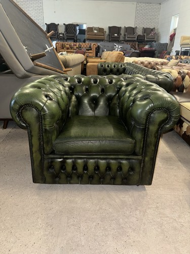 Chesterfield vintage green - chesterfield,