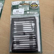Telegraph Poles "N" Gauge