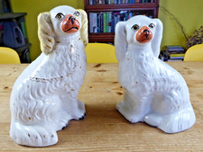 Pair Staffordshire Wally Dogs