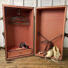 Vtg 1950s BLUE METAL DOLL