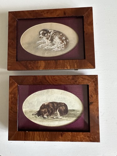 Antique watercolour paintings - watercolour,