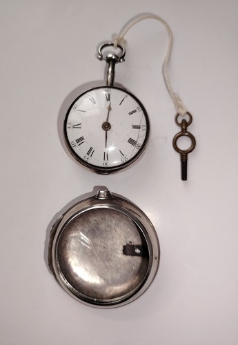 Antique george lll pair - pair, cased