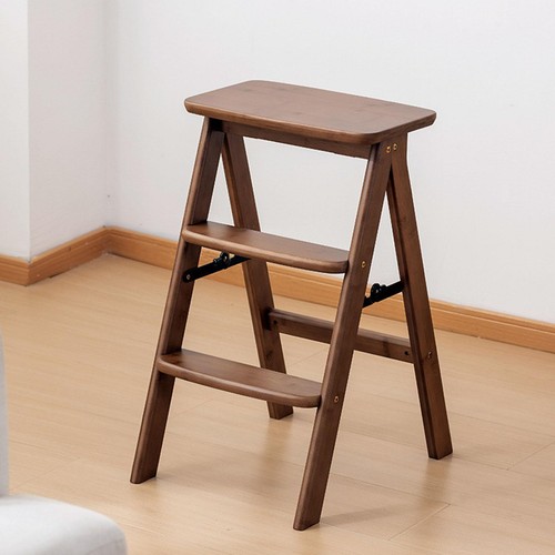 Folding use ladder chair - folding,