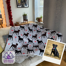 PATTERDALE TERRIER BLANKET THROW COSY SOFT AND STYLISH PATTERDALE TERRIER GIFT