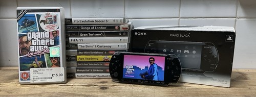 Sony psp black - (psp-2003,