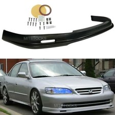 For 98-02 Honda Accord 4 Door ONLY Mugen Style Front Bumper Lip Spoiler Chin PU