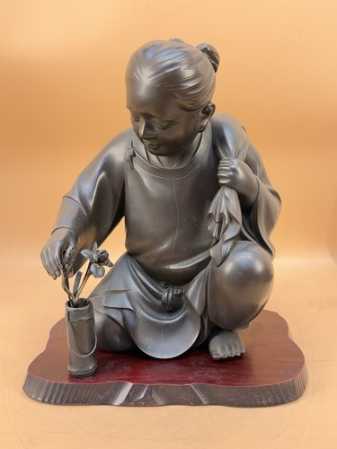 Japanese meiji bronze - japanese, okimono