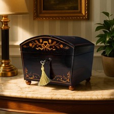 Antique Victorian Inlaid