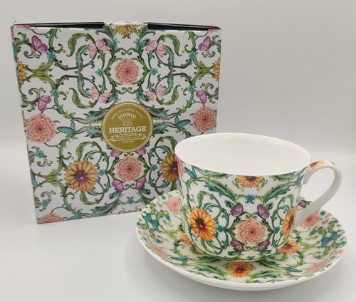 Large breakfast cup - breakfast, saucer