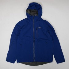 Outdoor Research Foray Gore Tex Waterproof BLUE hooded jacket M