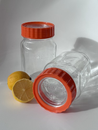 Retro orange kilner - 2,