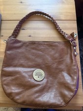 Mulberry Daria Hobo Bag Tan Brown colour SCUFFED peeling Leather AS IS