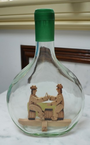 Vintage french calvados bottle - vintage,