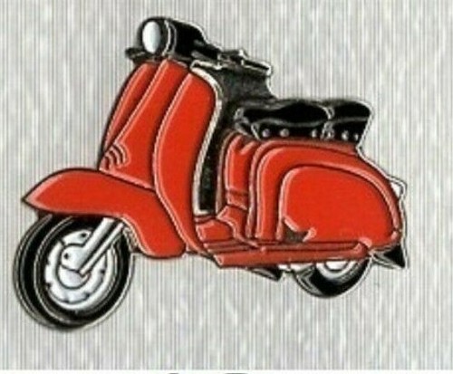 Lambretta scooter pin badge - lambretta,