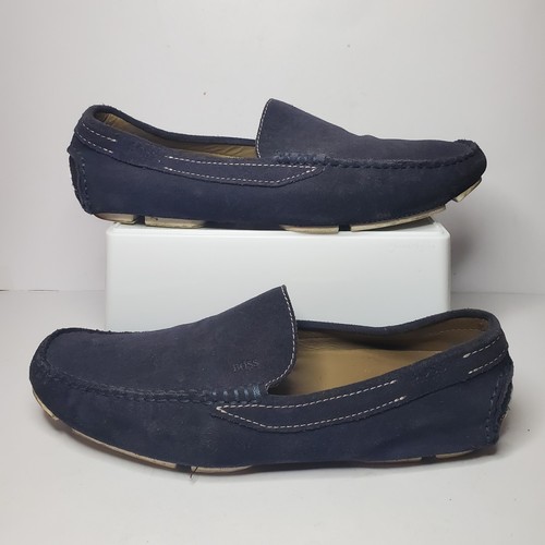 Hugo boss loafer shoes leather - hugo,