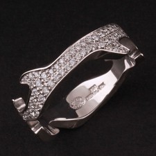 Georg Jensen Gold Ring # 1370