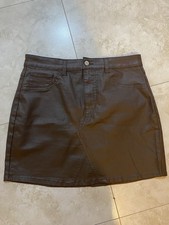 Chocolate Brown Faux Leather