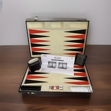 Backgammon Travel Set Black
