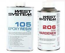 West System B Pack 105 / 206 Slow Epoxy Resin Boat Repair New QS15