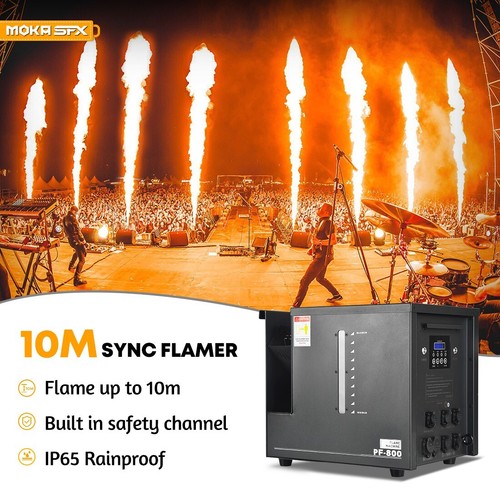 Moka 10m stage flame - flame, machine