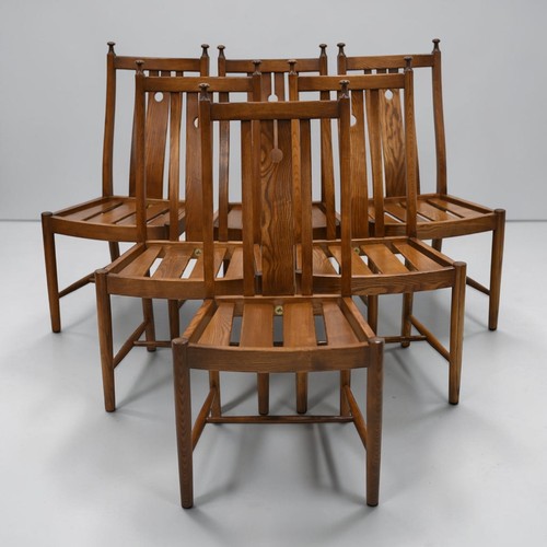 Ercol set dining chairs - dining,