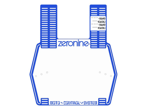 Zeronine bmx number - zeronine, plate
