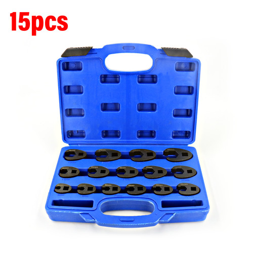 15pcs crowfoot wrench set - 15pcs,