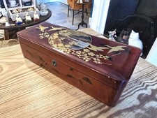 Antique Japanese lacquered red