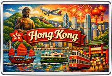 Hong Kong Skyline Victoria