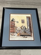 Frank Cobel Framed Cat Print