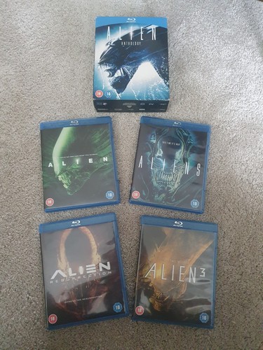 Alien anthology blu - alien, box