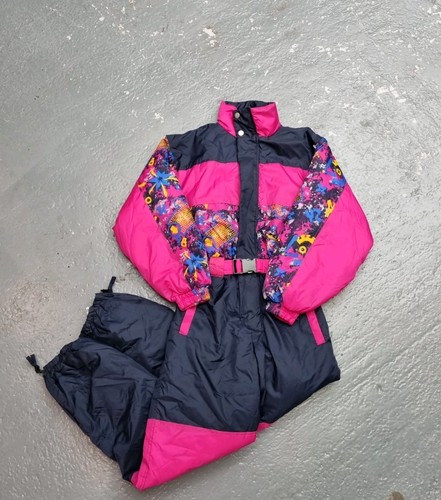 Vintage retro 90s ski - retro, suit