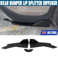 2X Rear Bumper Diffuser
