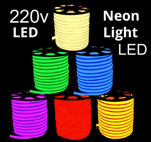 220v neon led strip flex - 220v,