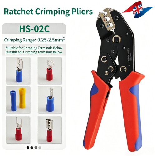 02c ratchet crimping plier - ratchet,