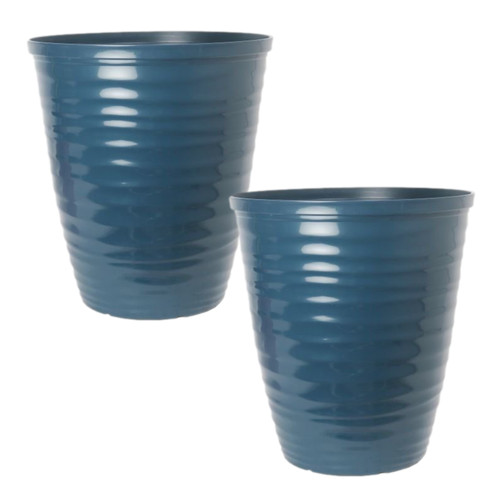 Planter set gloss teal - set,
