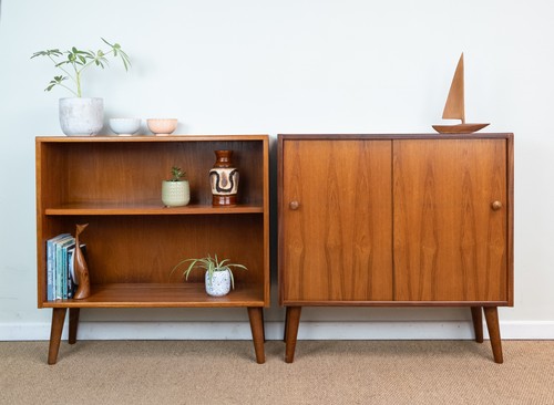 Pair refinished vintage - pair,