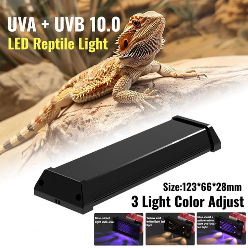 Uva uvb 0 reptile light - uva,
