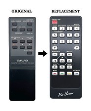 RM Series Remote Control Compatible for Aiwa XK-S9000 Cassette Deck
