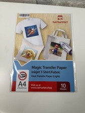 10 X A4 T SHIRT TRANSFER PAPER