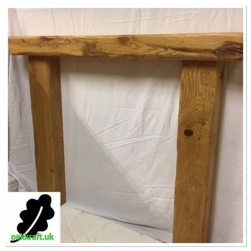 Oak fireplace surround 4 - oak, 4"