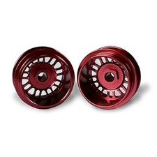 Staffs Aluminium Wheels 2 x BBS Deep Dish Red Rear 15.8 x 10mm Staffs 112